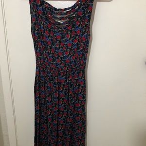 Rue21 Floral Dress Back Laced